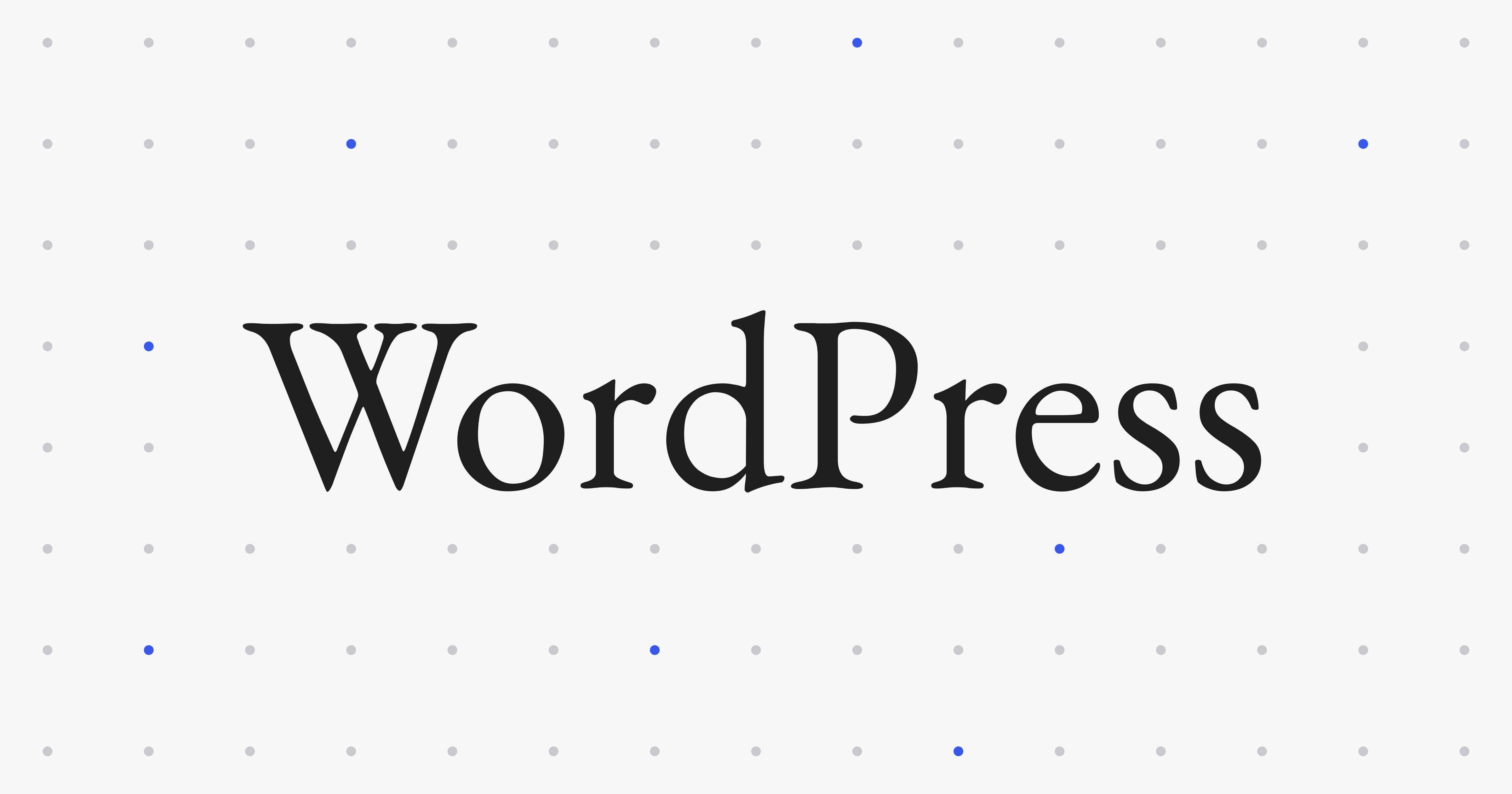 wordpress logo